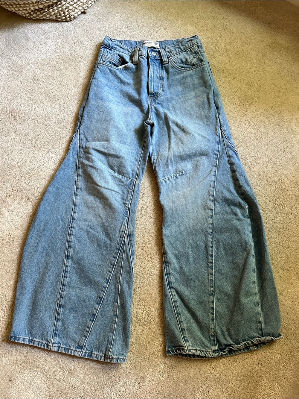 We The Free Eden Slouchy Wide Leg Jeans 24S